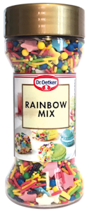 Dr.Oetker rainbow mix koristerakeet 50g