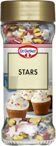 Dr.Oetker koristerakeet 40g stars