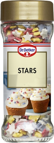 Dr.Oetker koristerakeet 40g stars
