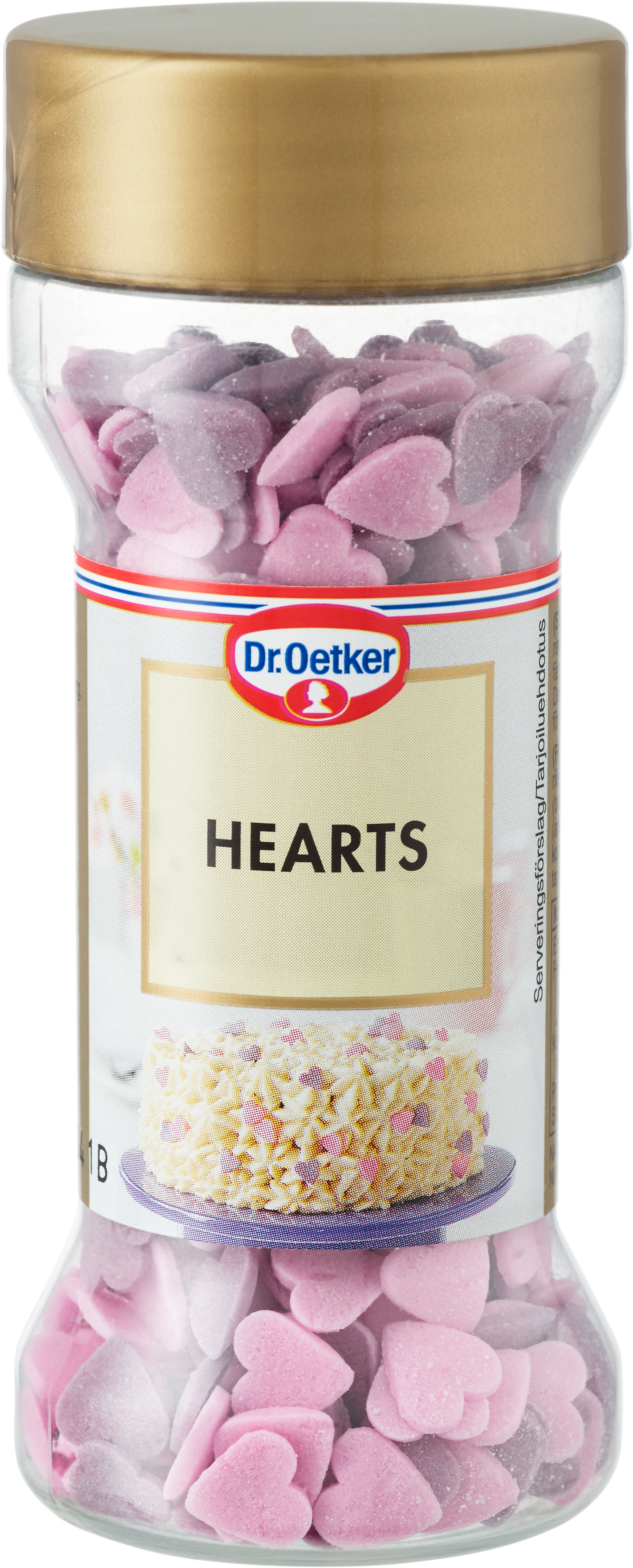 Dr.Oetker koristerakeet 40g hearts