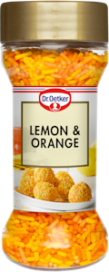 Dr.Oetker koristerakeet 50g lemon&orange