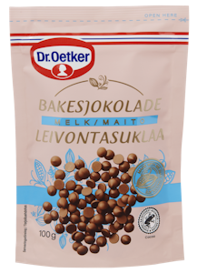 Dr. Oetker Maitosuklaanappi leivontaan 100g