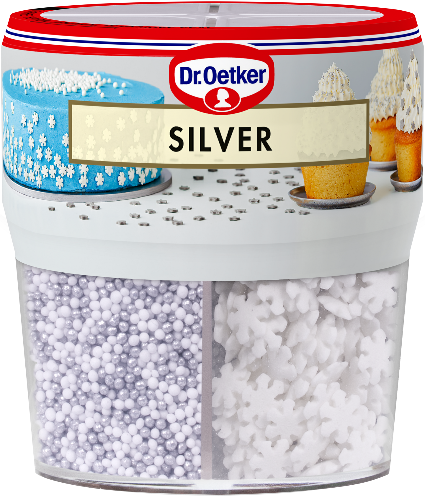 Dr. Oetker Silver -koristerakeet 76g