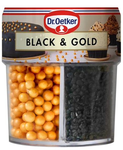 Dr. Oetker Black&Gold -koristerakeet 78g