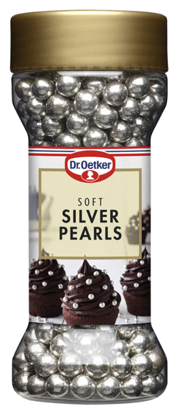 Dr. Oetker Soft silver pearls 45g -koristerakeet