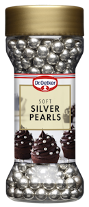 Dr. Oetker Soft silver pearls 45g -koristerakeet