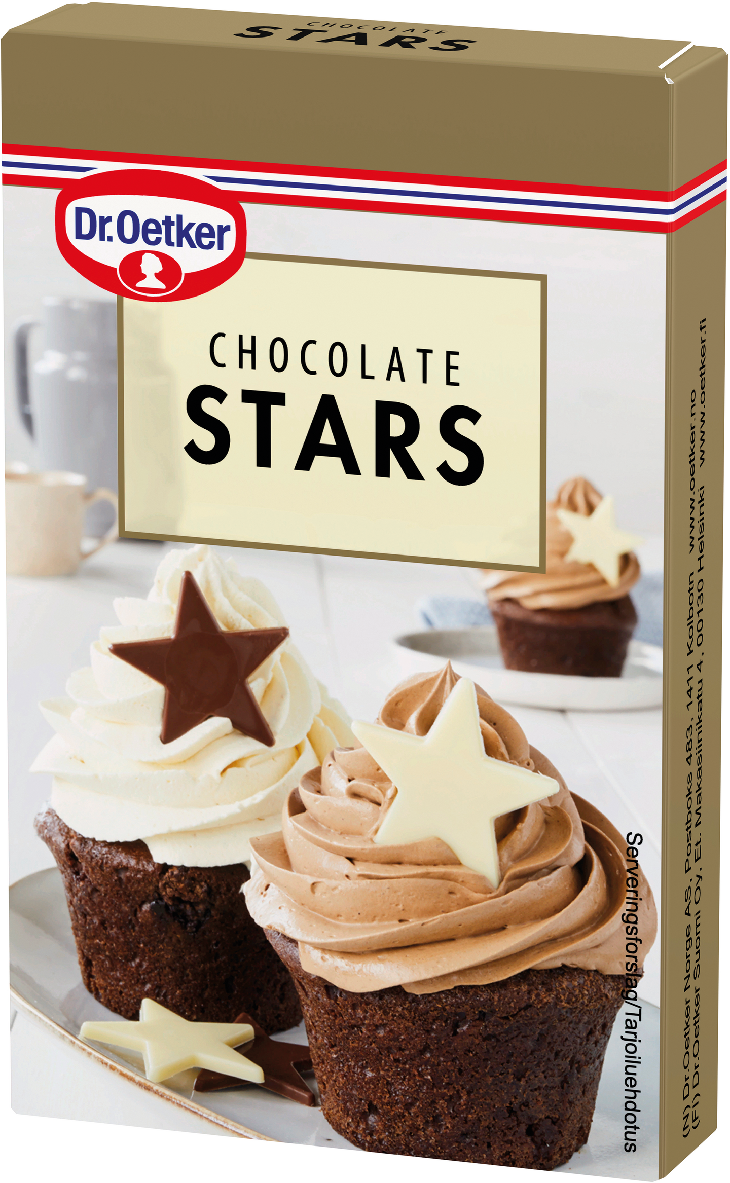 Dr. Oetker suklaatähdet 20g cupcake