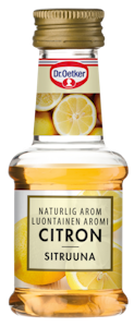 Dr. Oetker Luontainen sitruuna-aromi 30ml