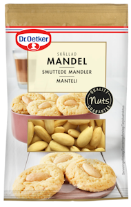 Dr. Oetker Manteli kokonainen kuorittu 50g