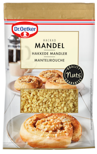 Dr. Oetker Mantelirouhe kuorittu 50g