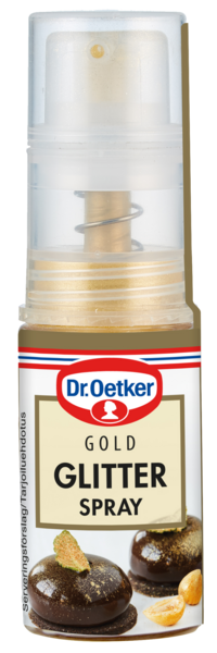 Dr.Oetker Kimalle suihke 4g Kulta