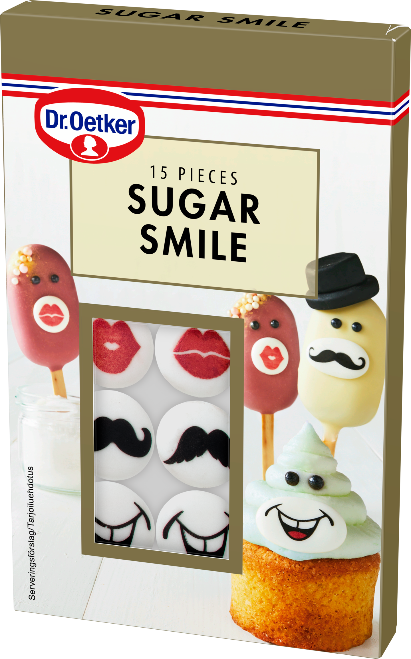 Dr. Oetker Sugar Smile -sokerikoristeet 23g 15kpl
