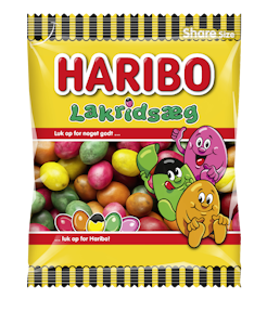 Haribo Lakridsaeg lakritsikarkkipussi 120g