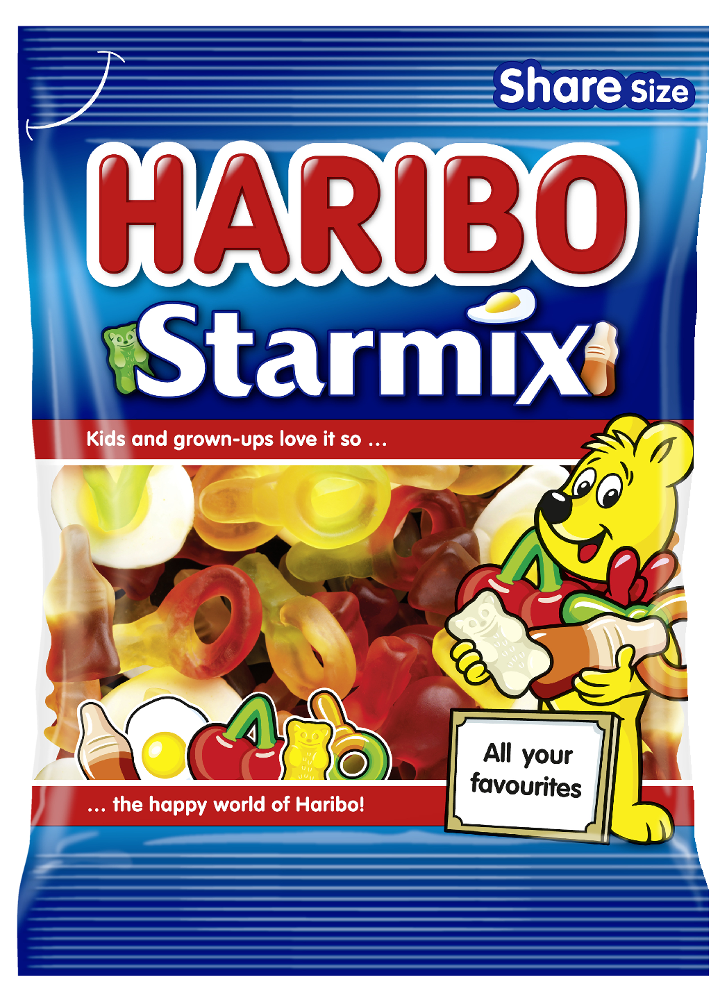 Haribo Starmix 270g viinikumi-vaahto