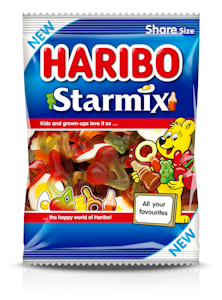 Haribo Starmix 270g viinikumi-vaahto