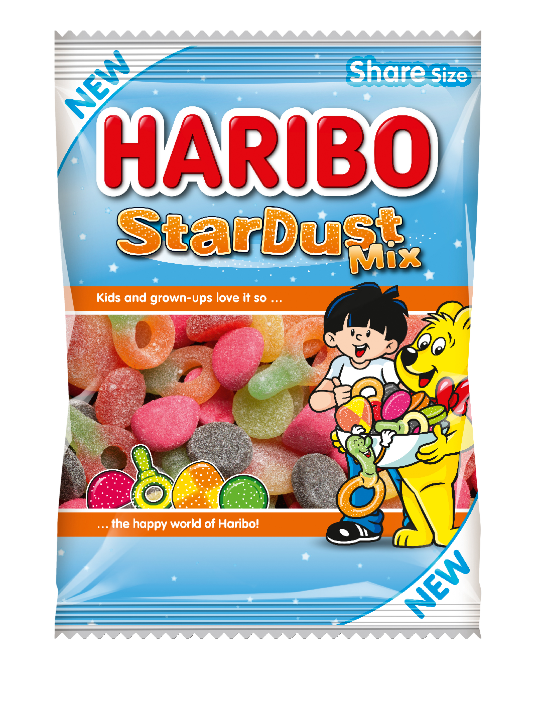 Haribo StarDust 270g Viinik vaaht lakrits