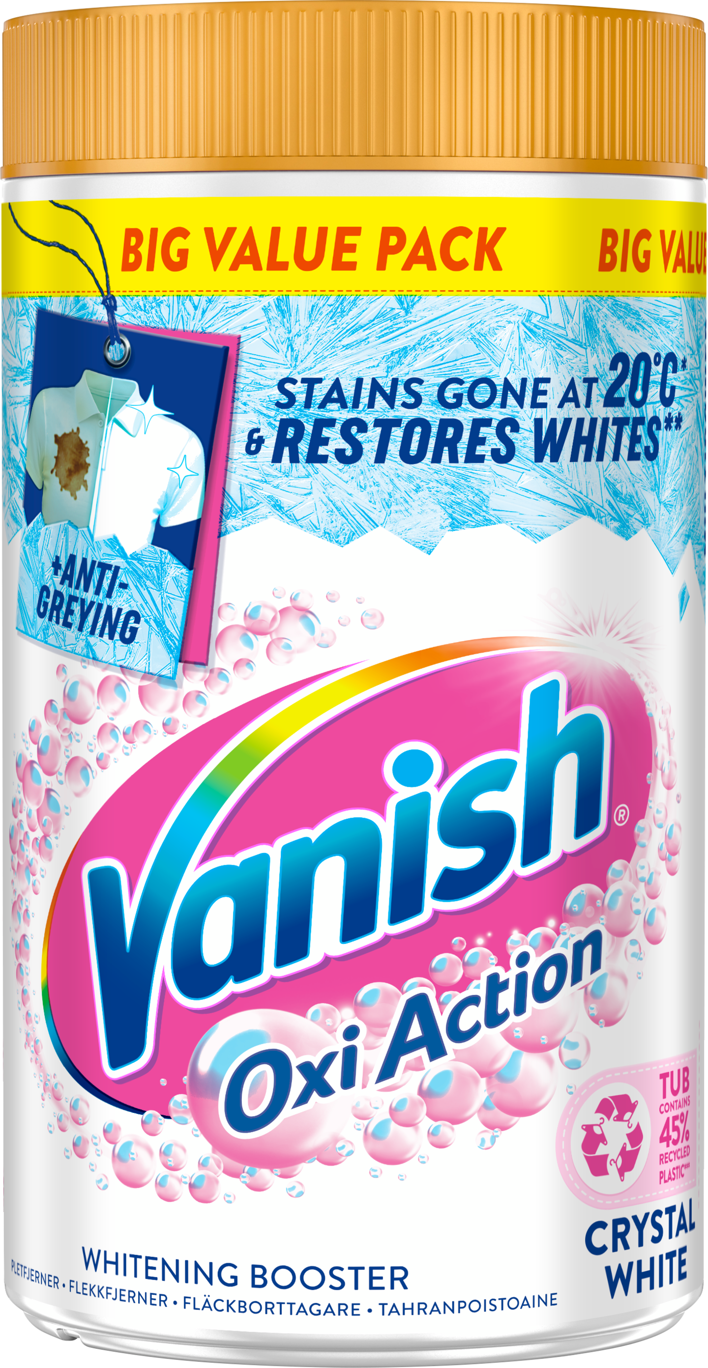 Vanish White tahranpoistojauhe 1400g