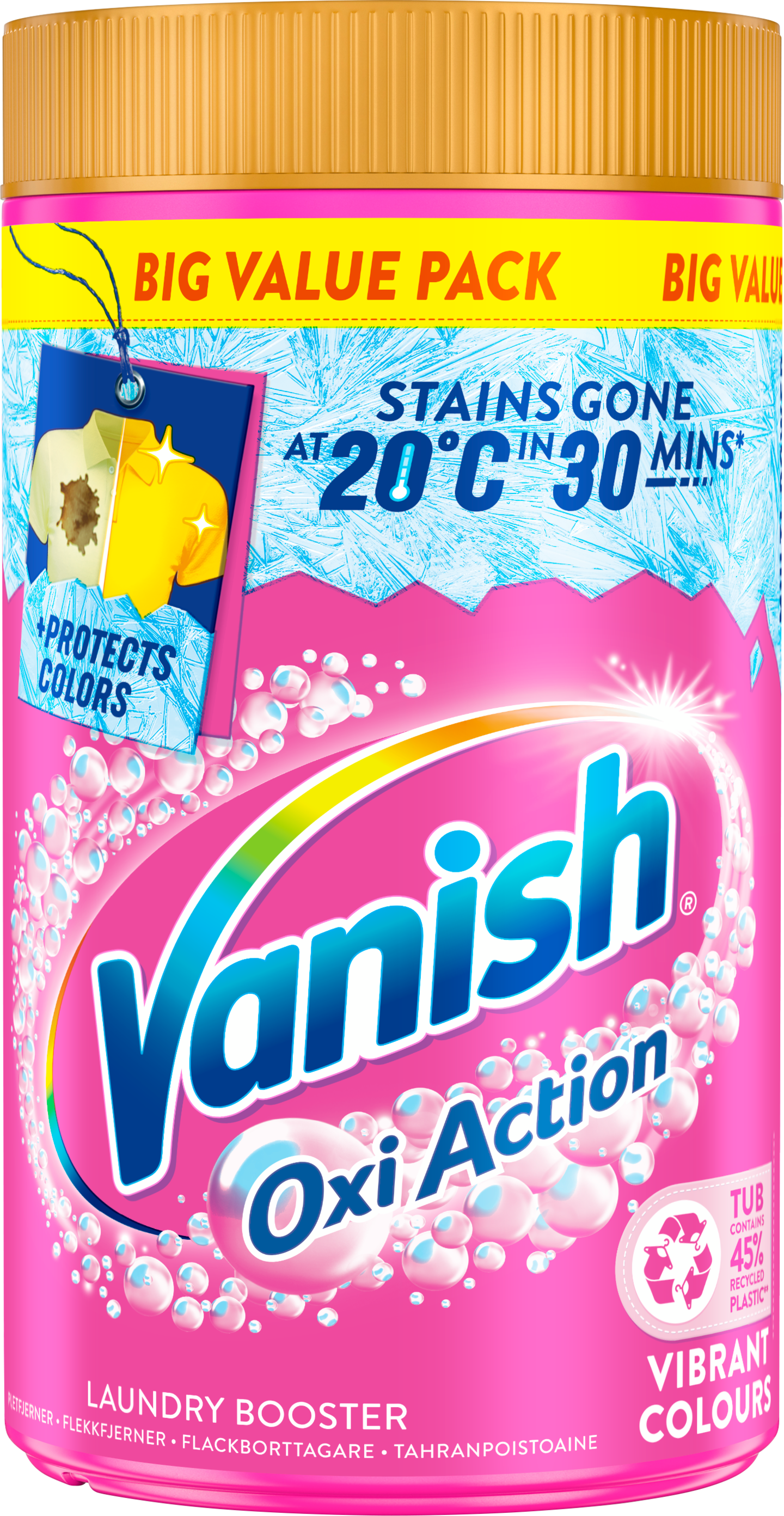 Vanish Pink tahranpoistojauhe 1400g