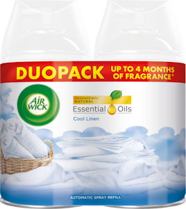 AirWick Freshmatic Duopack Cool Linen täyttö 2x250ml