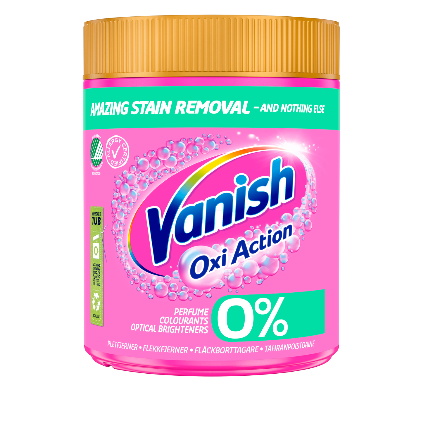 Vanish Pink 0% tahranpoistojauhe 440g