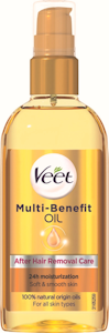 Veet multi-benefit öljy 100ml ihokarvanpoiston jälkeen