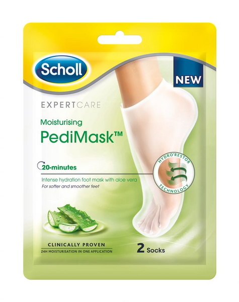 Scholl jalkanaamio Pedimask Aloe Vera