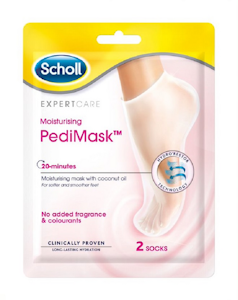 Scholl PediMask jalkanaamio kosteuttava hajusteeton