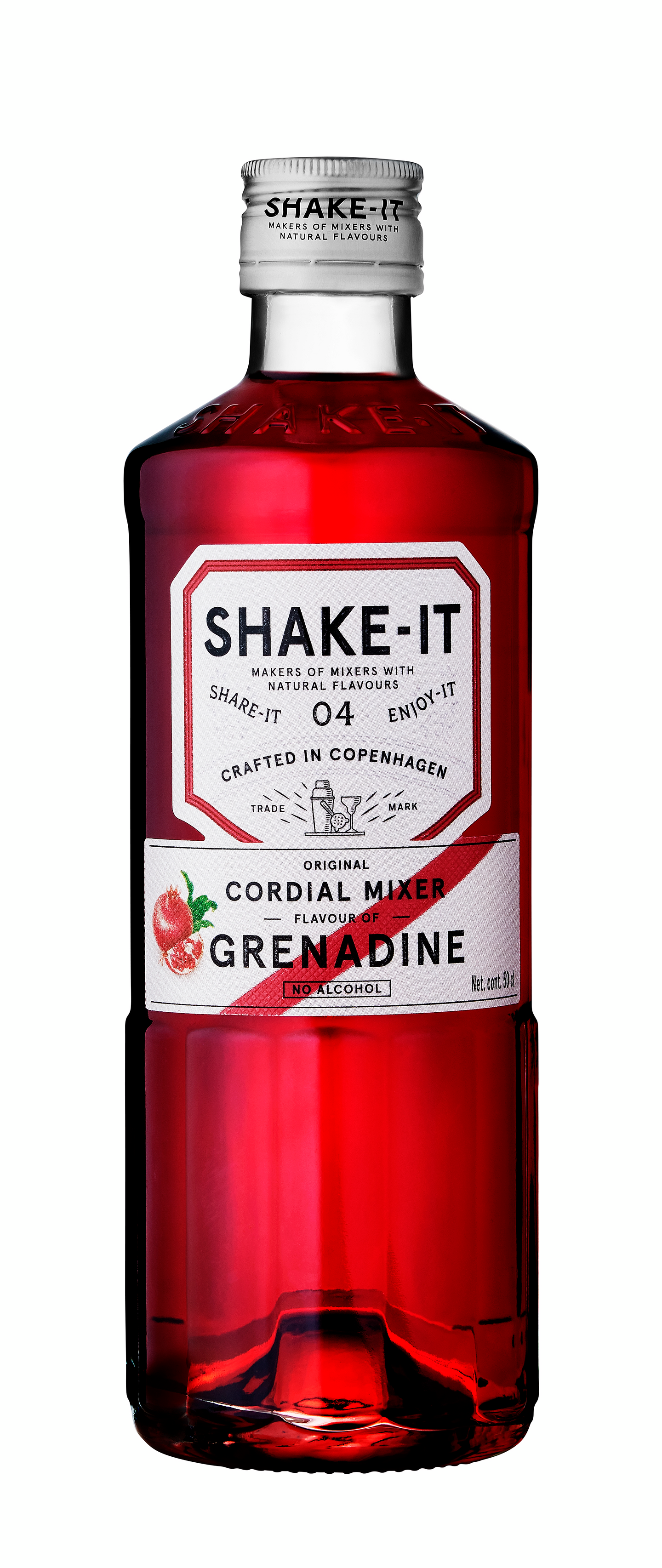 Shake-it Cordial Mixer Grenadine 0,5l