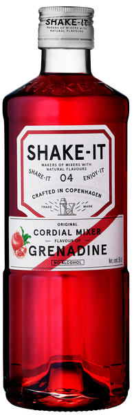 Shake-it Cordial Mixer Grenadine 0,5l