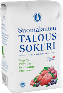 Dansukker taloussokeri 1kg PUOLILAVA