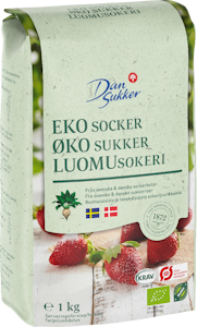 Dansukker Luomusokeri 1kg