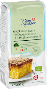 Dansukker Luomu fariinisokeri 500g