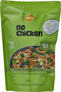 DAVA No Chicken Luomu kasviproteiinipala 102g