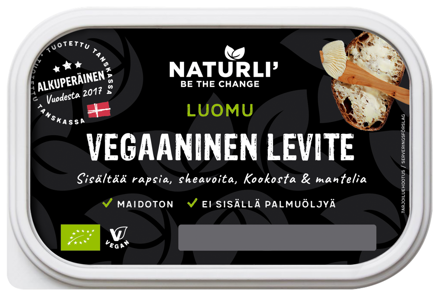 Naturli vegaaninen luomu levite 225g