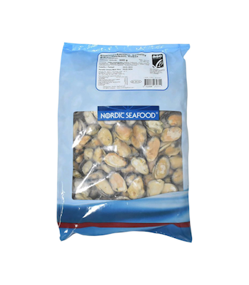 Nordic Seafood sinisimpukan liha (koko 300-500) 900g kypsä ASC pakaste