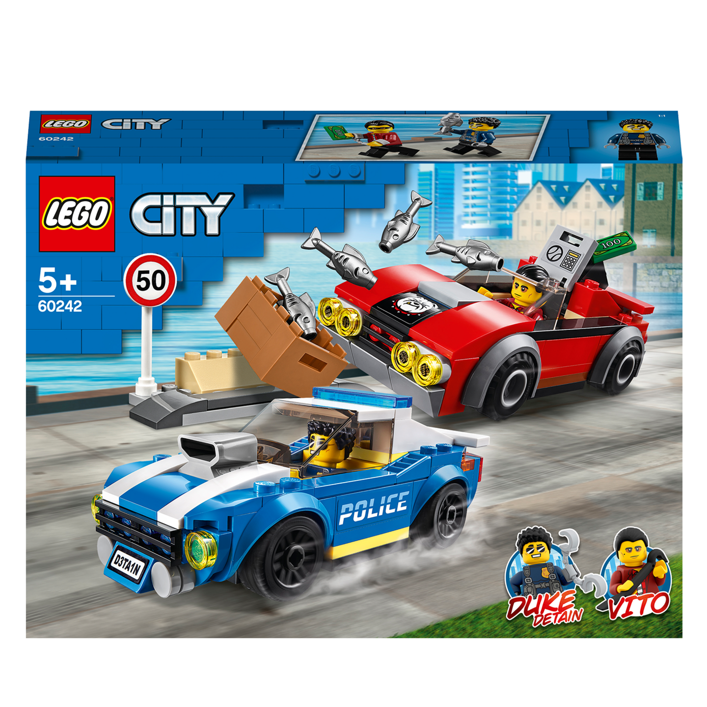LEGO City Police 60242 Pidätys maantiellä