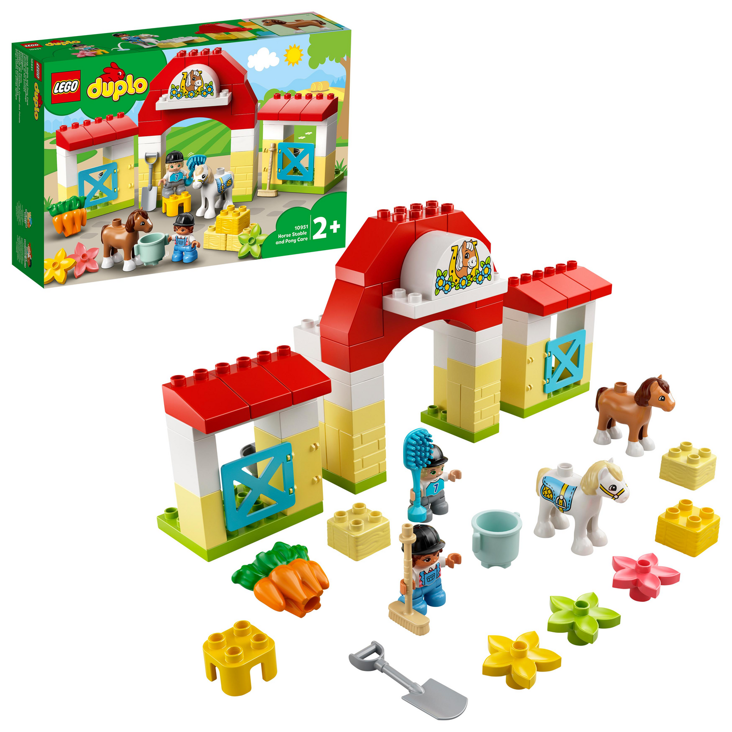 LEGO DUPLO Town 10951 Hevostalli ja hoitoponit