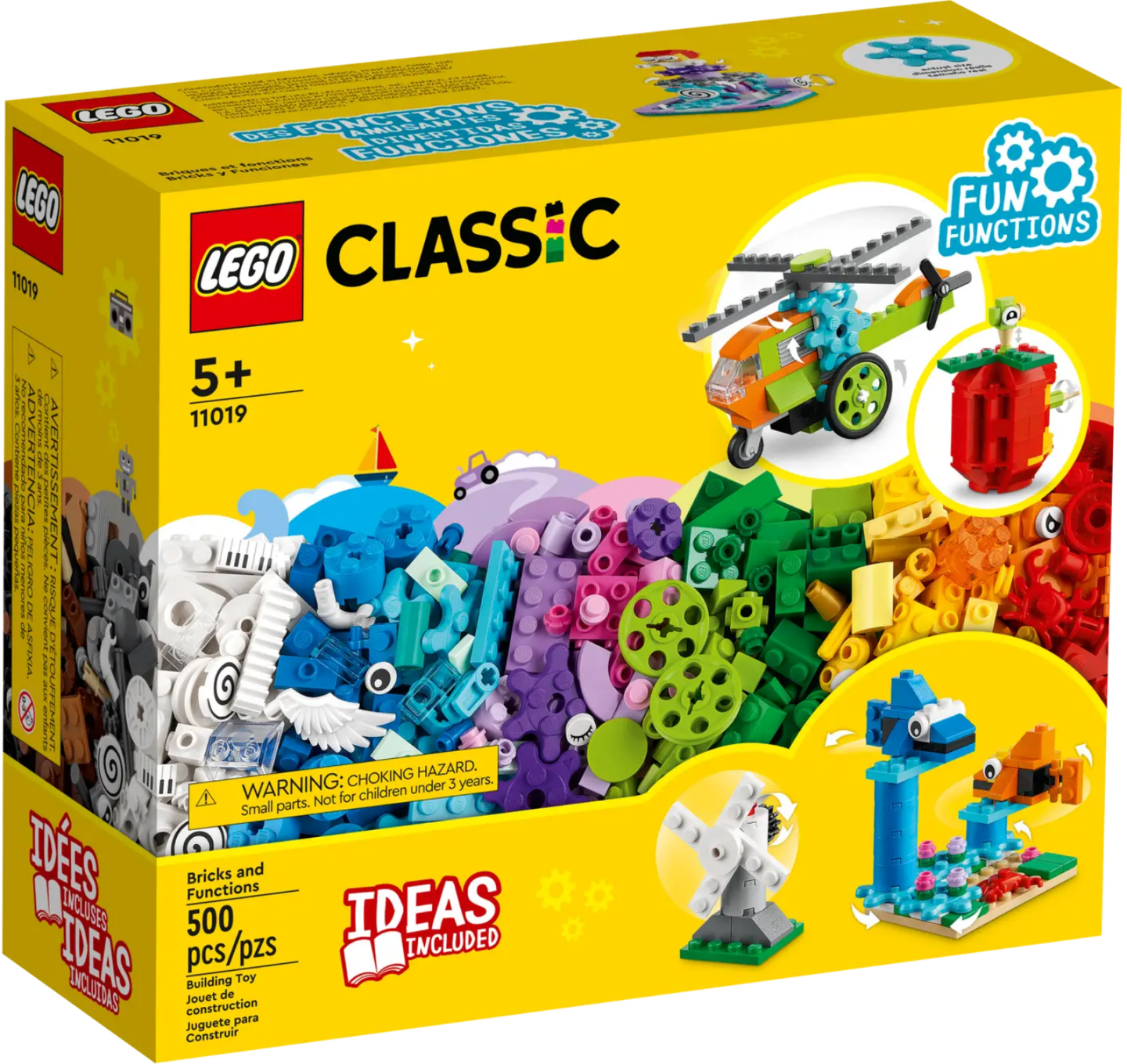 LEGO Classic 11019 Palikat ja toiminnot