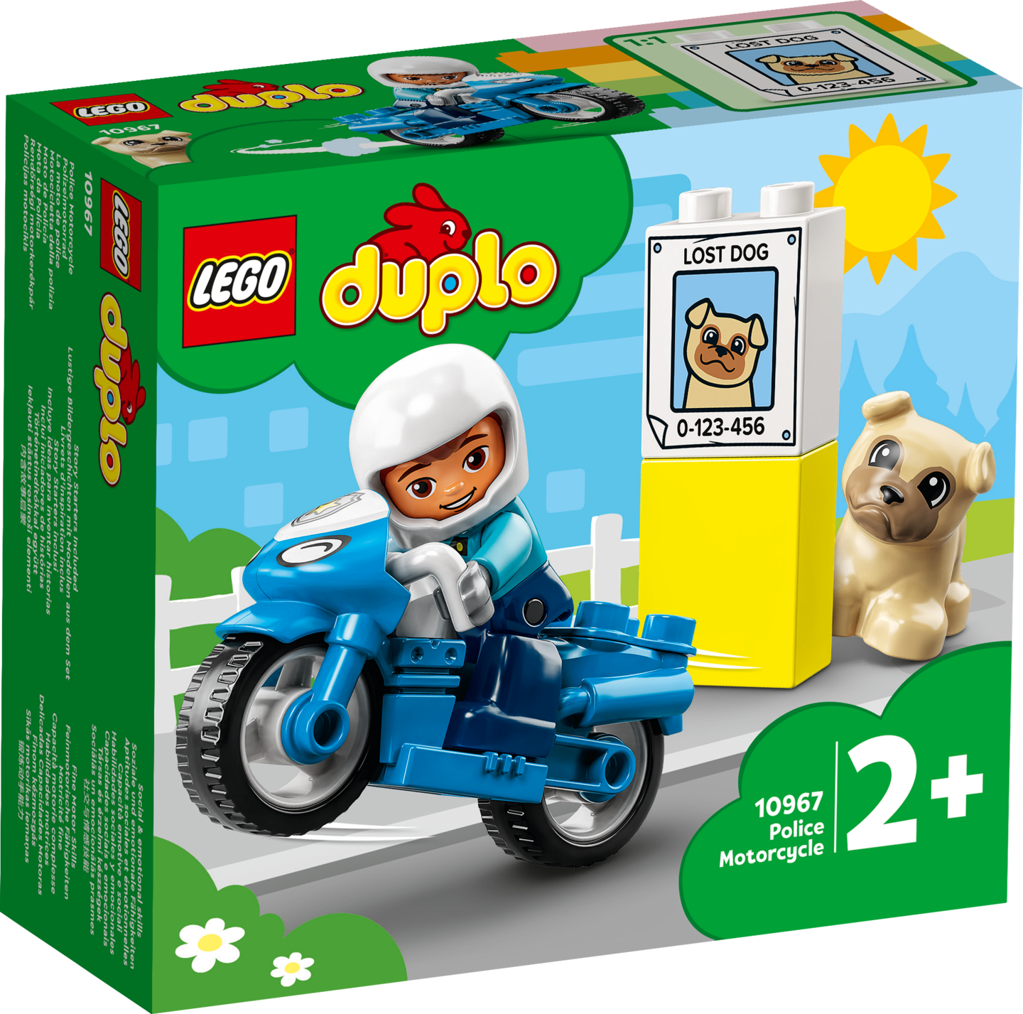 LEGO DUPLO Town 10967 Poliisimoottoripyörä