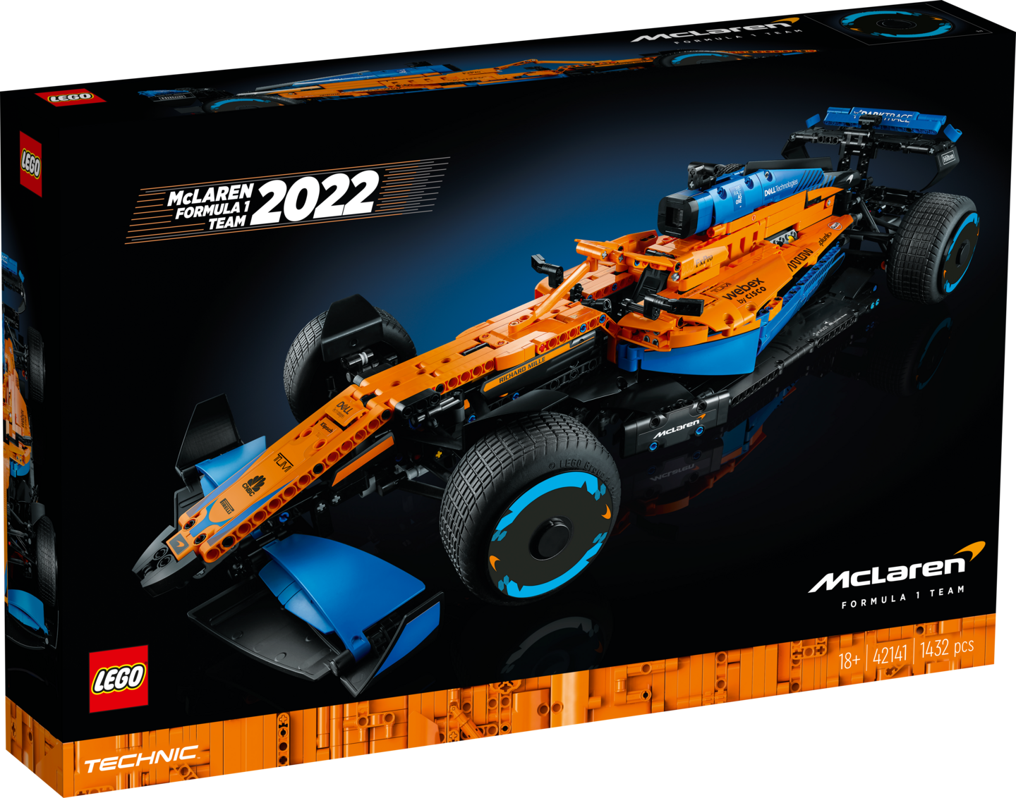 LEGO Technic 42141 McLaren Formula 1™ ‑kilpa-auto