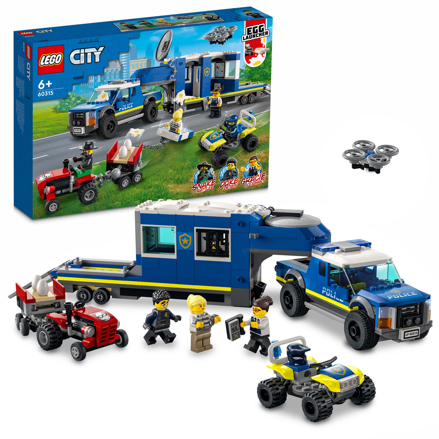 LEGO City Police 60315 Poliisin liikkuva komentokeskus
