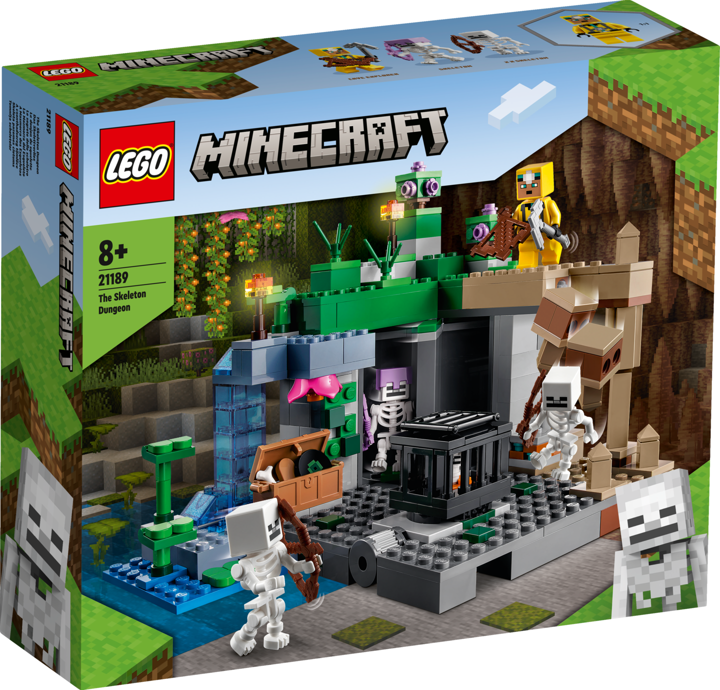 LEGO Minecraft 21189 Luurankotyrmä