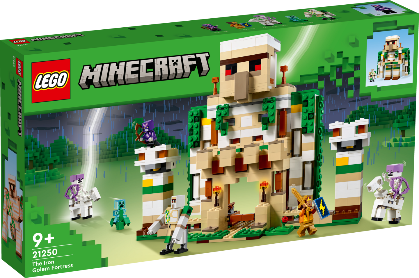LEGO Minecraft 21250 Rautajätin linnake | K-Ruoka Verkkokauppa
