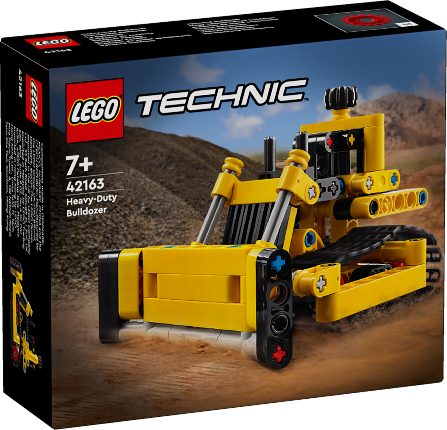 LEGO Technic 42163 Raskaan sarjan puskutraktori