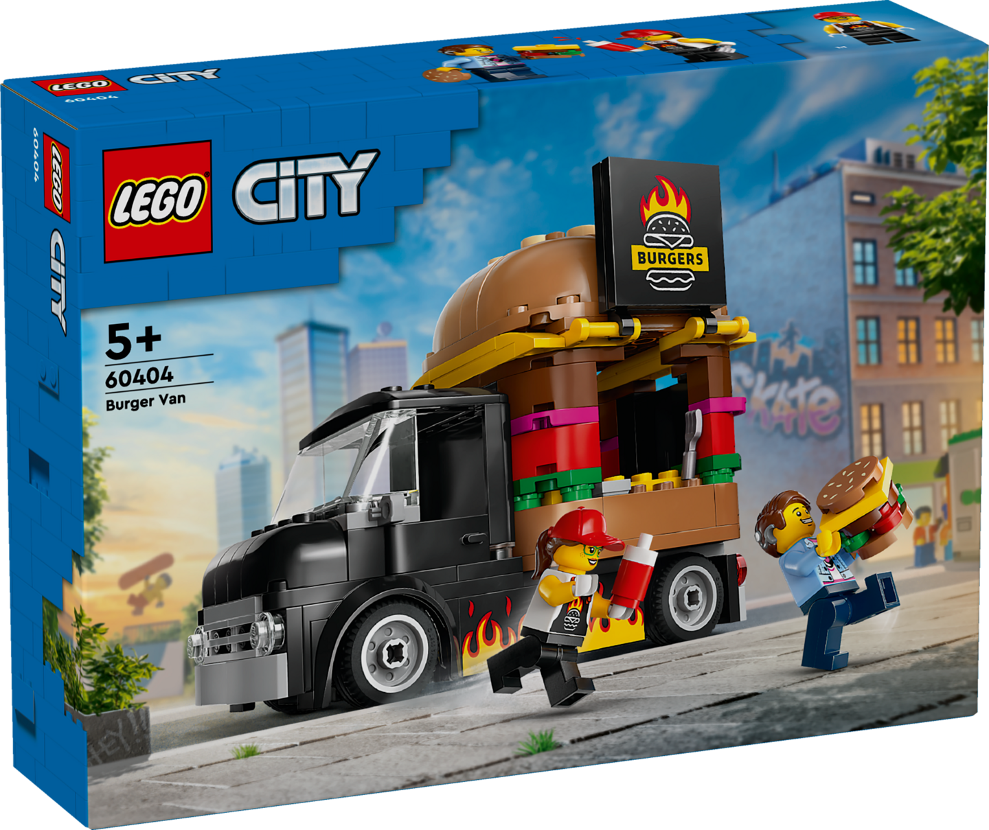 LEGO City 60404 Hampurilaisauto