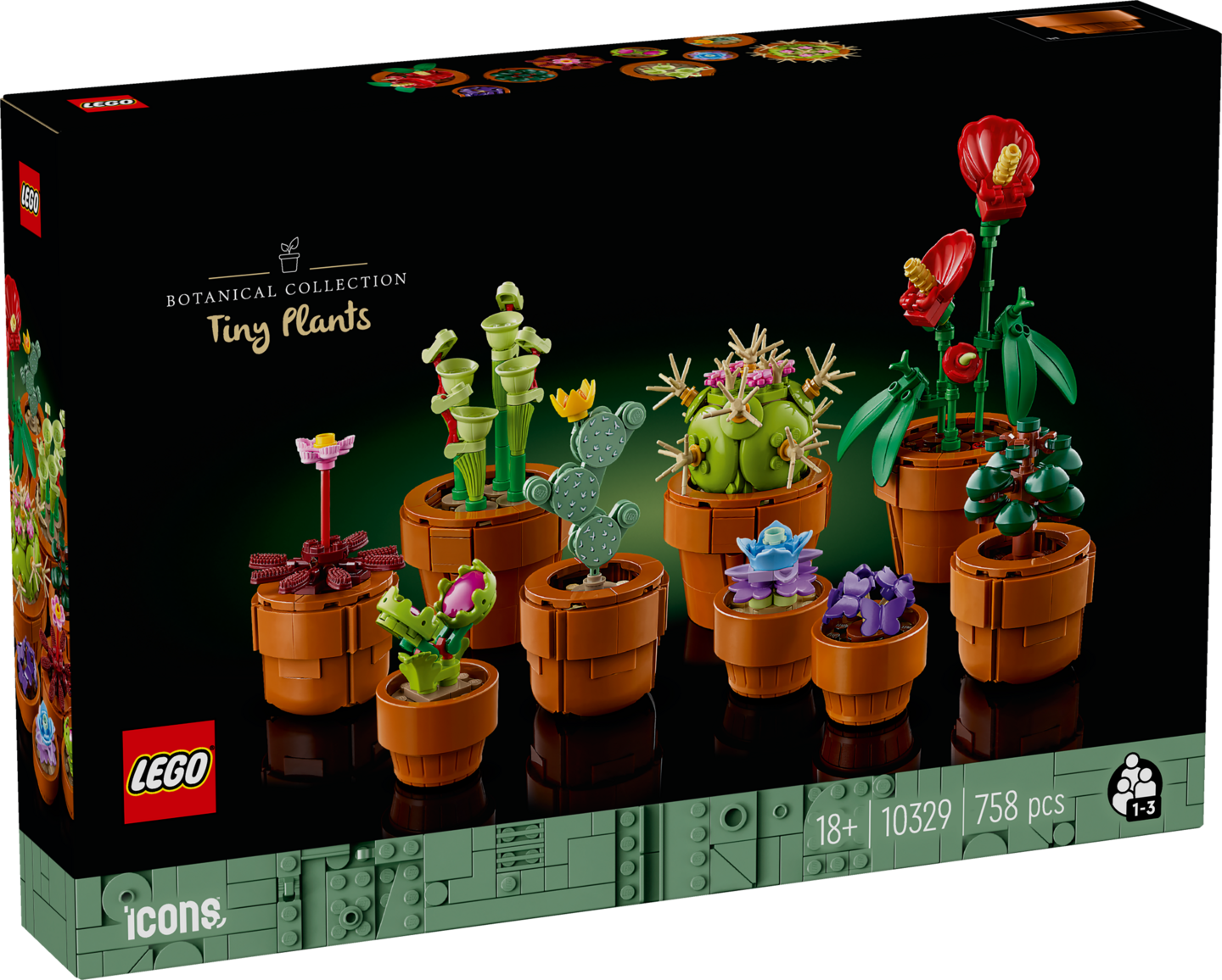 LEGO Icons 10329 Minikasvit
