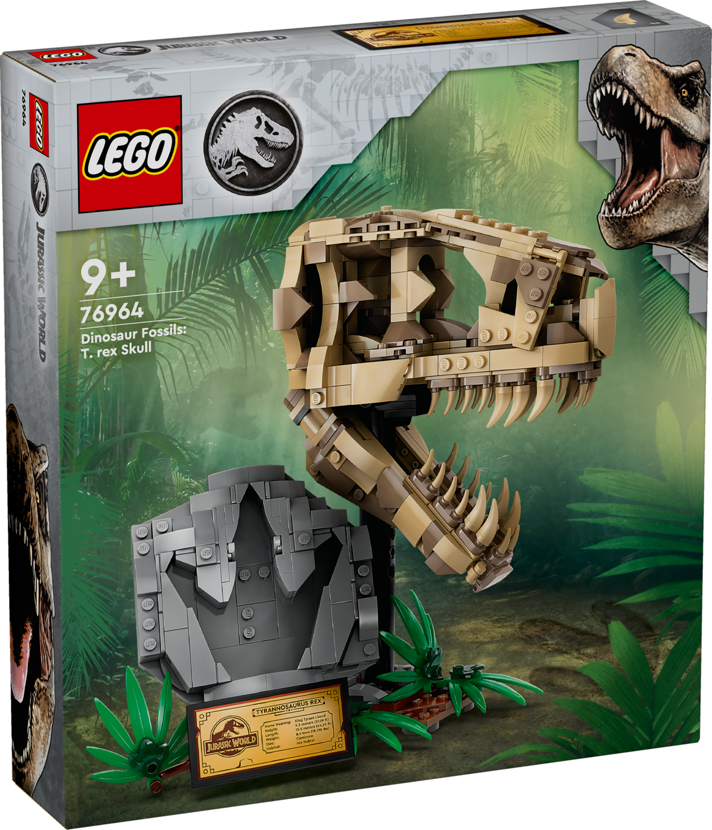 LEGO Jurassic World 76964 Dinosaurusfossiilit: T. rexin pääkallo