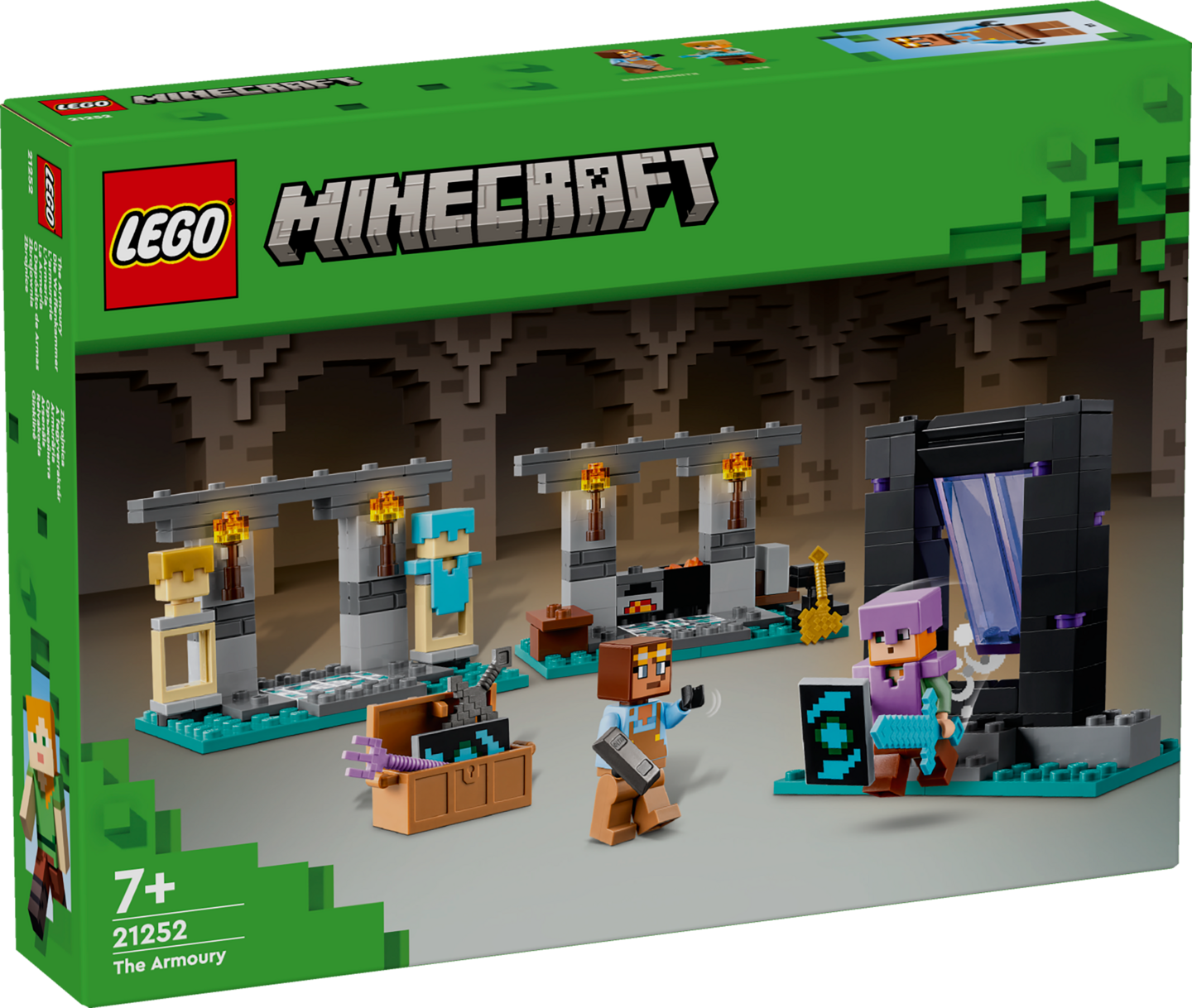 LEGO Minecraft 21252 Asevarasto