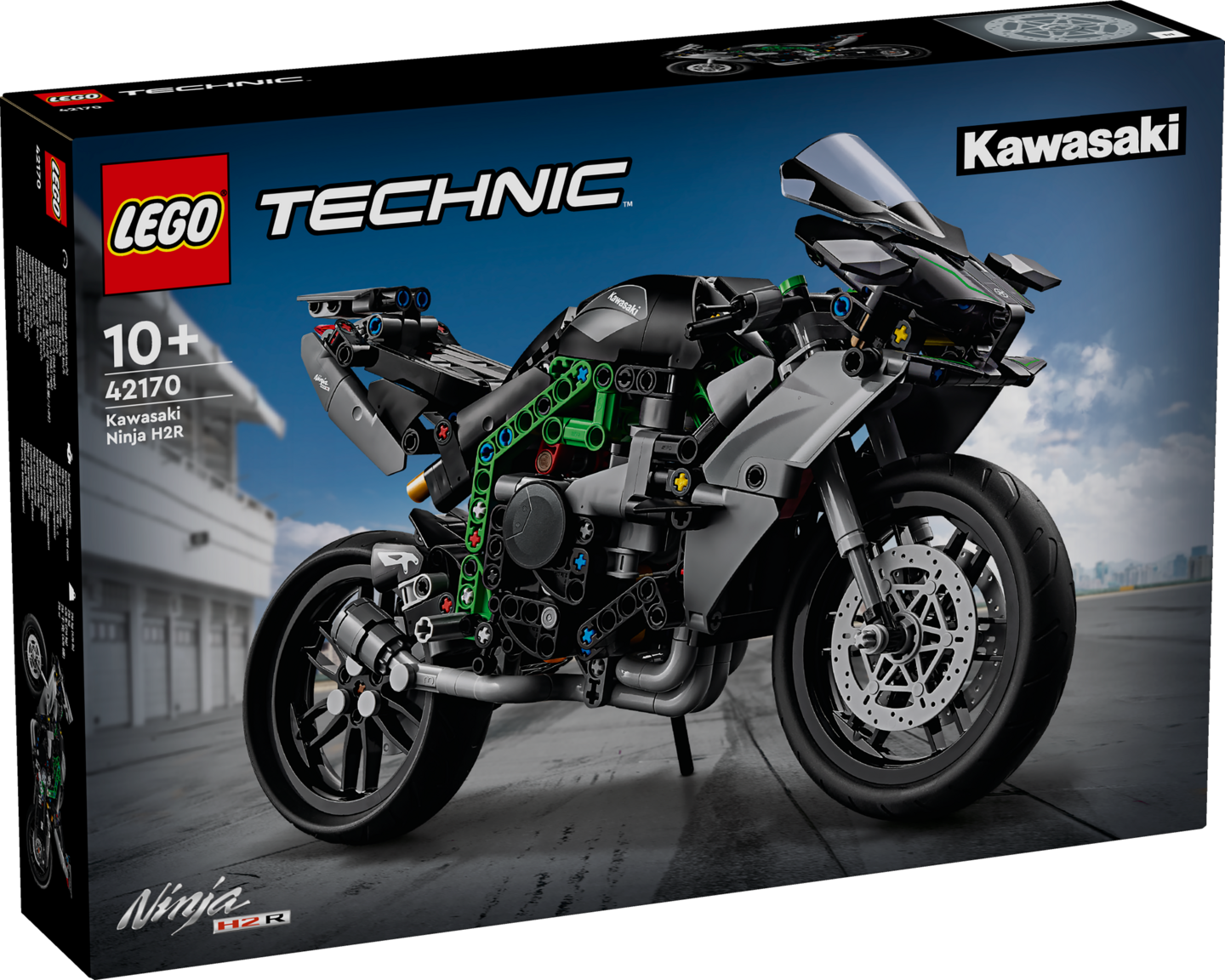 LEGO Technic 42170 Kawasaki Ninja H2R ‑moottoripyörä