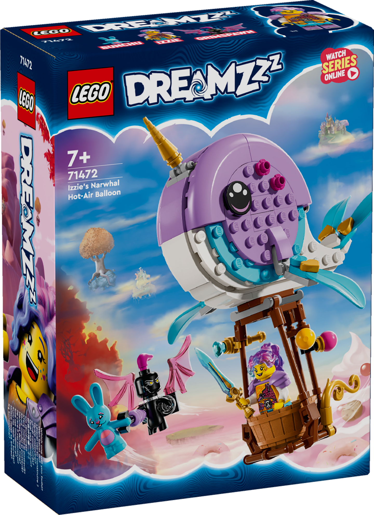LEGO DREAMZzz 71472 Izzien sarvivalas-kuumailmapallo